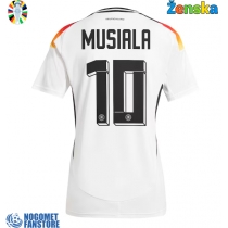 Njemačka Jamal Musiala #10 Domaci Dres za Ženska EP 2024 Kratak Rukav